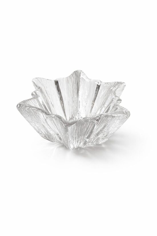 Ledus stikla zvaigznes trauks